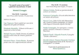 Programma convegno