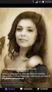 fogli d'immenso silenzio foto ingiallita