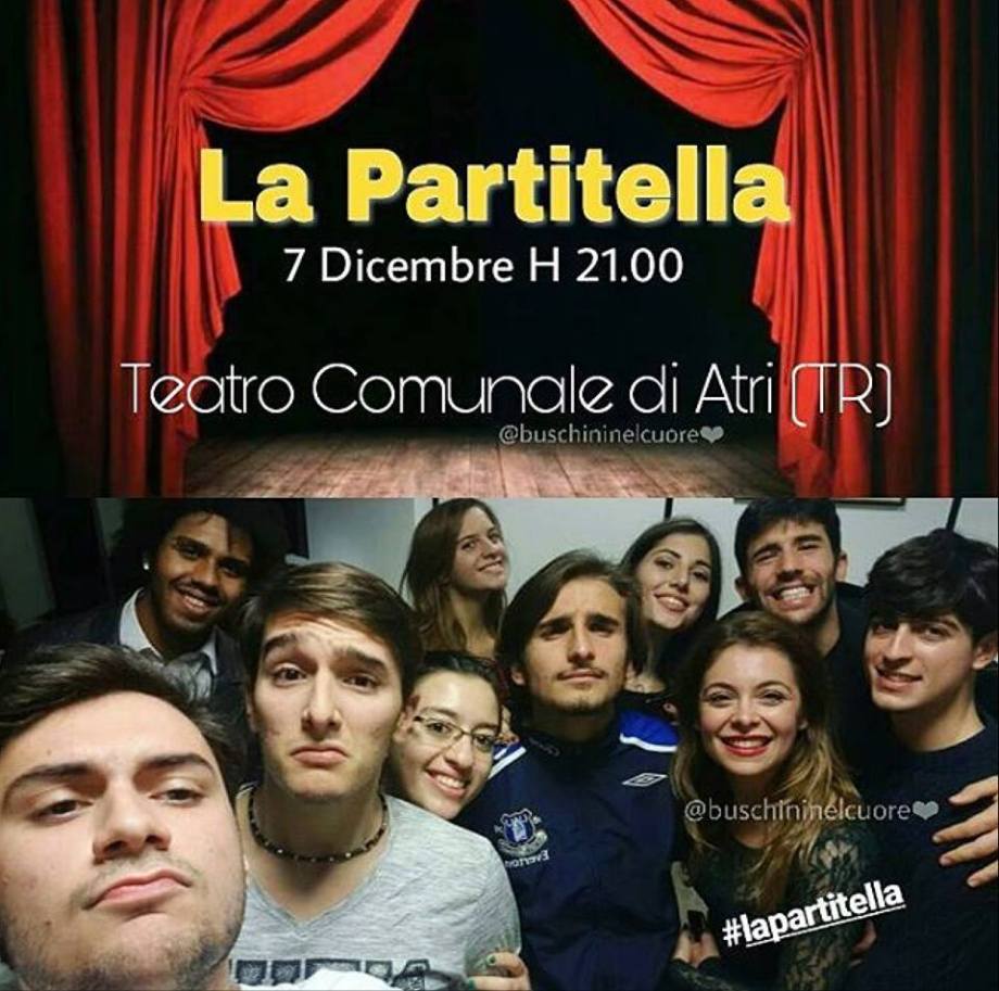 locandina la partitella